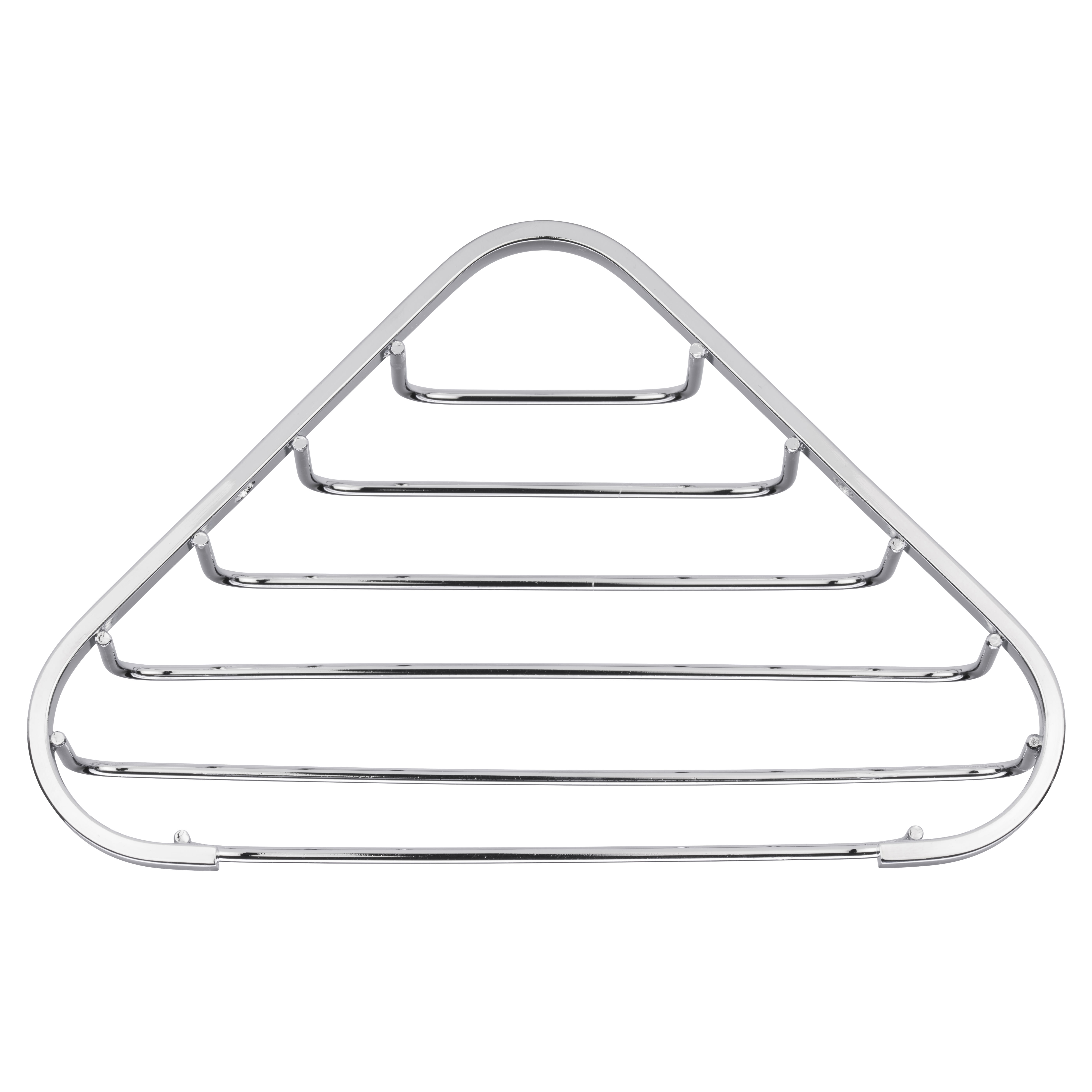 Wirework Small Corner Shower Soap Dish Basket - 40 x 195 x 120mm - Stainless Steel - view 6