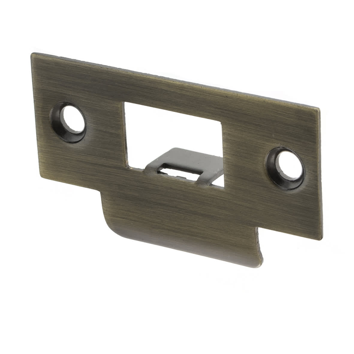 Heavy Duty Tubular Latch - 150mm Case - 125mm Backset - Square - Antique Brass - view 3