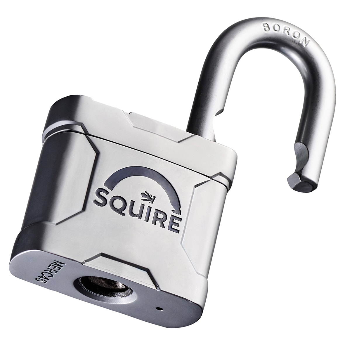 MERCURY 45 High Security Padlock - 45mm Body - 19 x 20.5mm Shackle - Silver - view 3