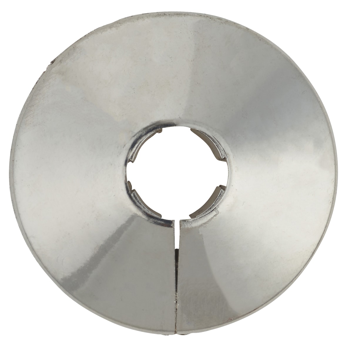 Pipe Collars - 55mm Diameter for 15mm Diameter Pipe - Chrome - view 2