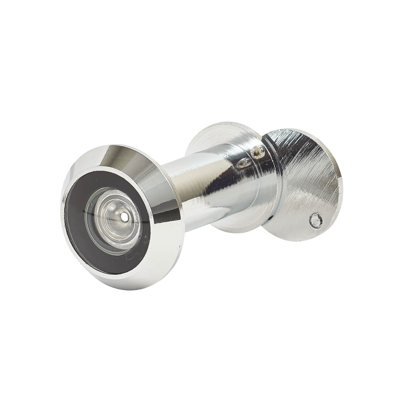 D&E Wide Angle 200° FD30 Door Viewer - Door Thickness 35-55mm - Polished Chrome - view 2