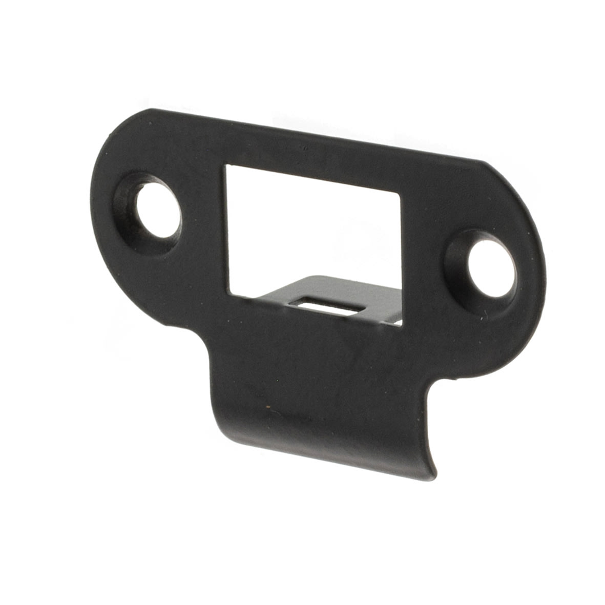Fire-Rated Tubular Latch - 78mm Case - 57mm Backset - Radius - Matt Black - view 3
