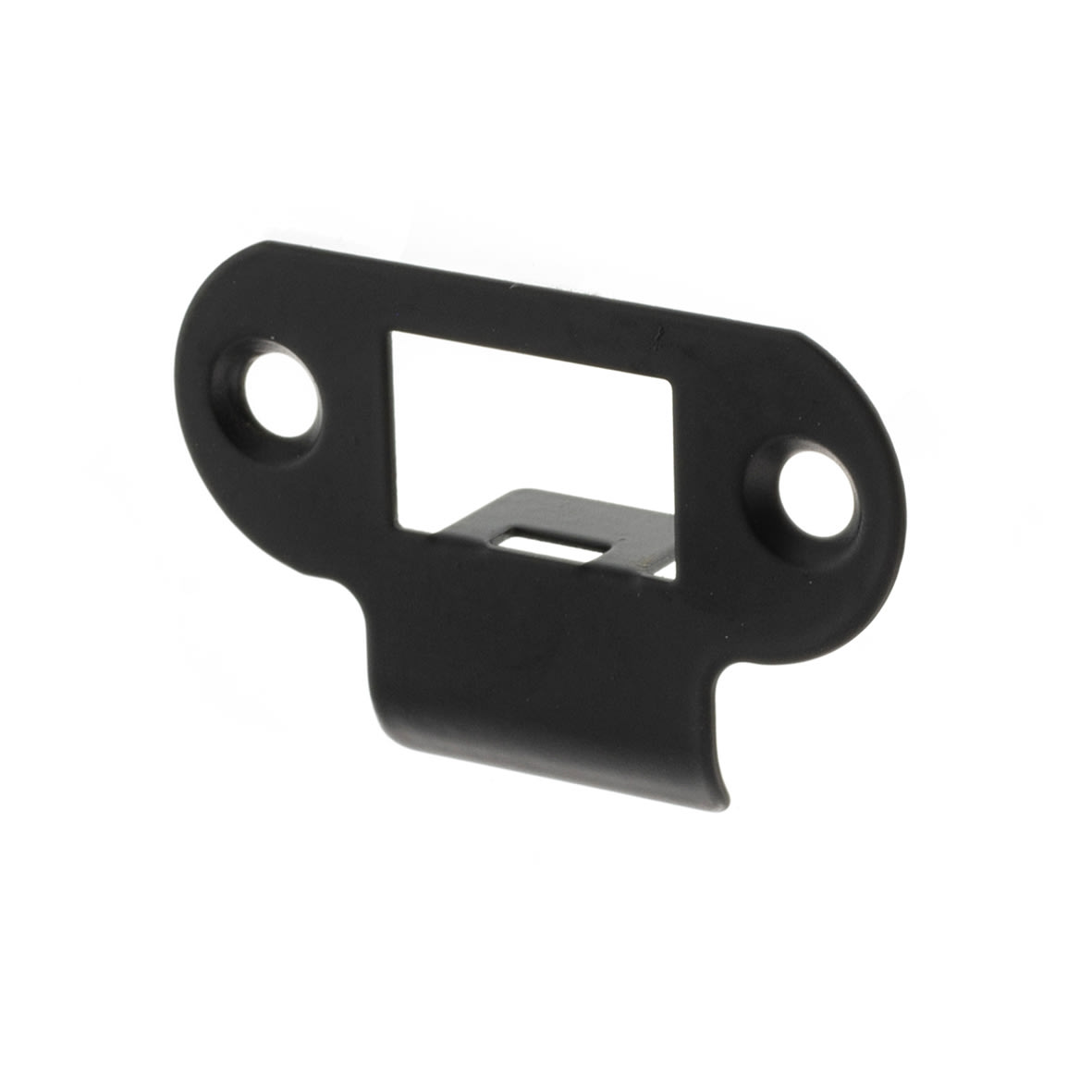 Fire-Rated Tubular Latch - 63mm Case - 45mm Backset - Radius - Matt Black - view 3