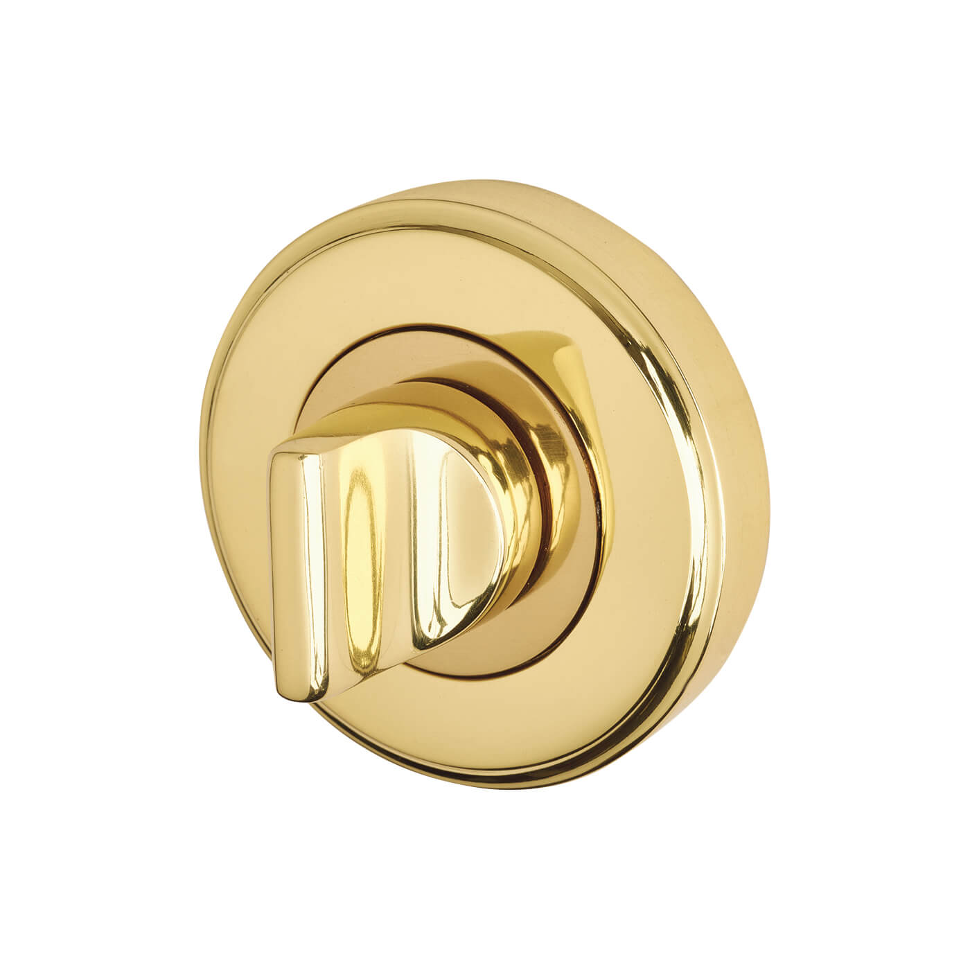Marcus Bathroom Turn & Release - 48mm Diameter - Polished Brass - view 3