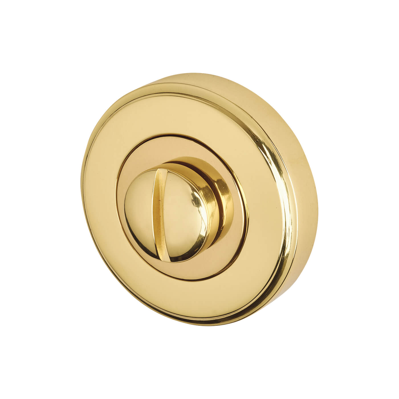 Marcus Bathroom Turn & Release - 48mm Diameter - Polished Brass - view 4