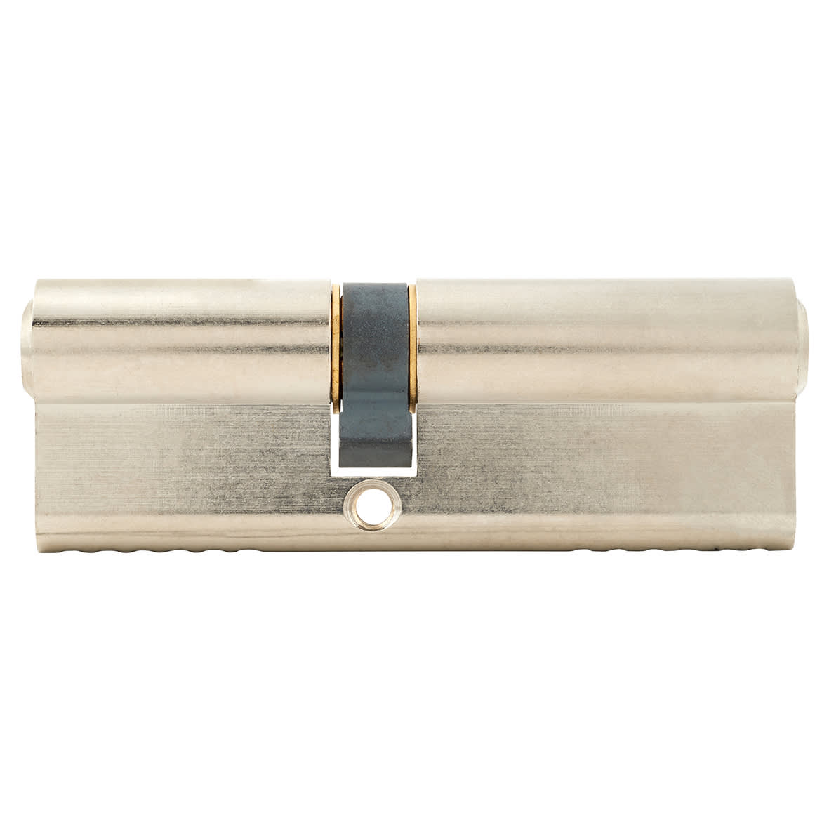 6 Pin 90mm Euro Double Cylinder - 40 + 50mm - Satin Nickel - Keyed to Differ - view 2