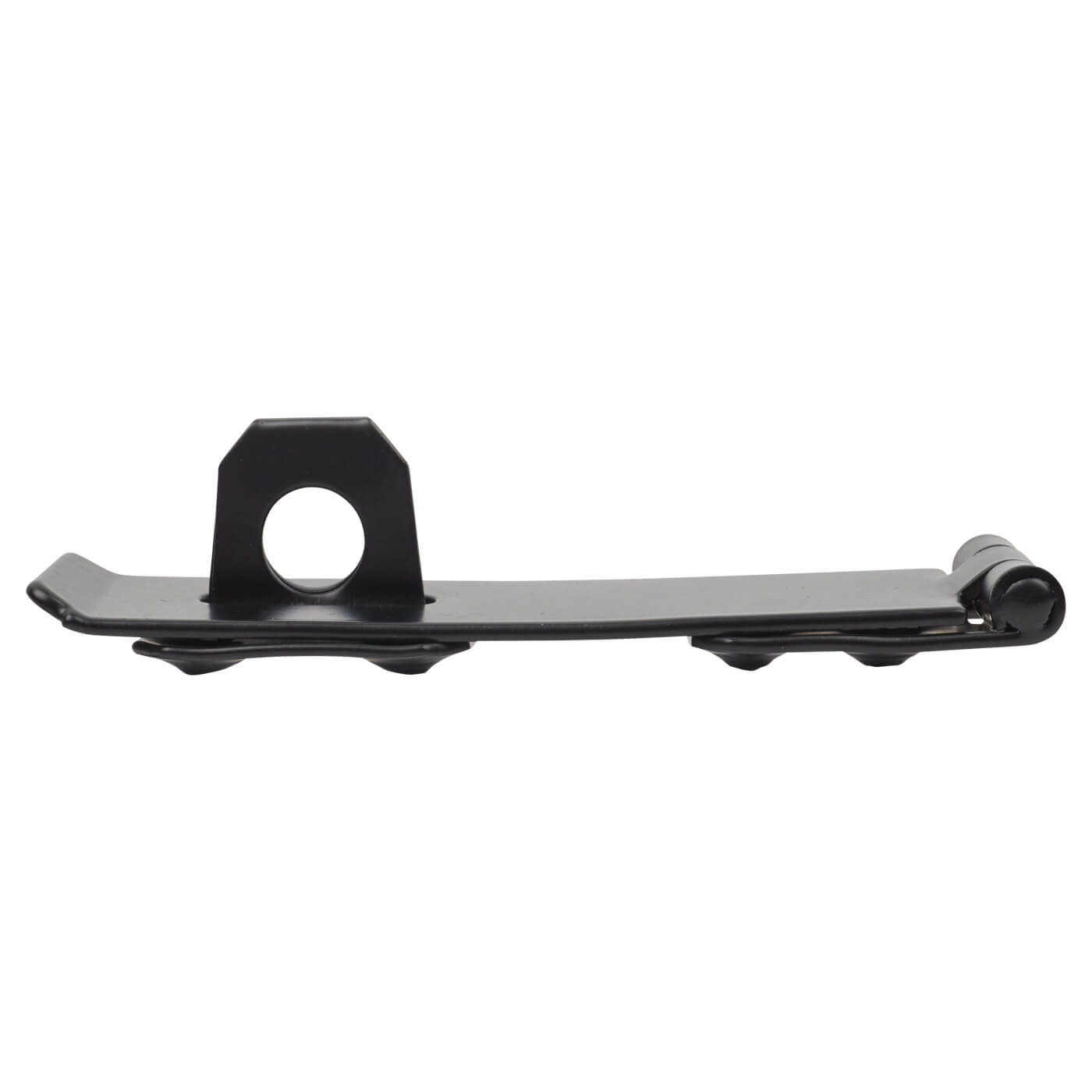 Light Duty Safety Hasp & Staple - 115mm Length - Black - view 5