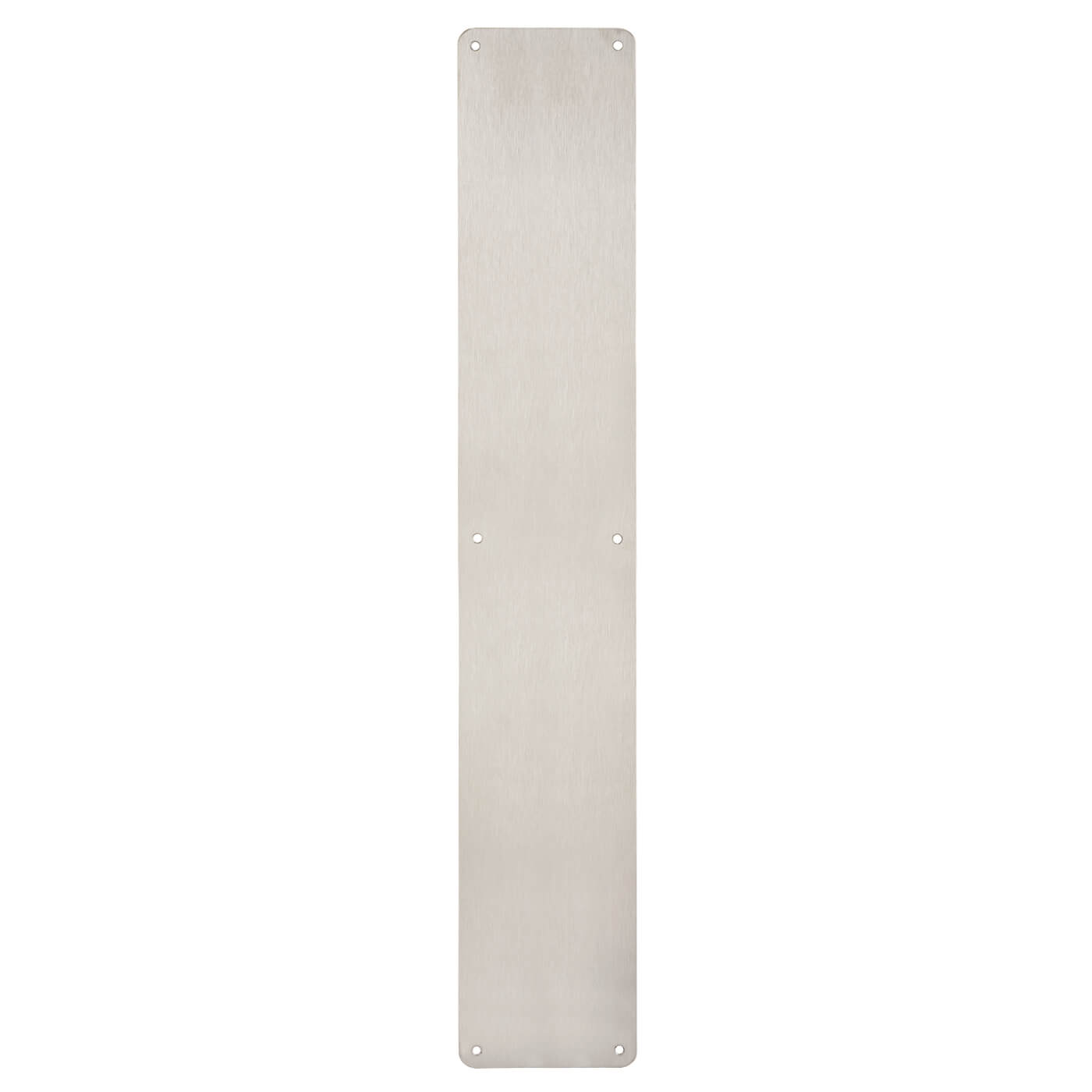 Stainless Steel Plain Finger Plate - 600 x 100 x 1.5mm - Satin - view 2