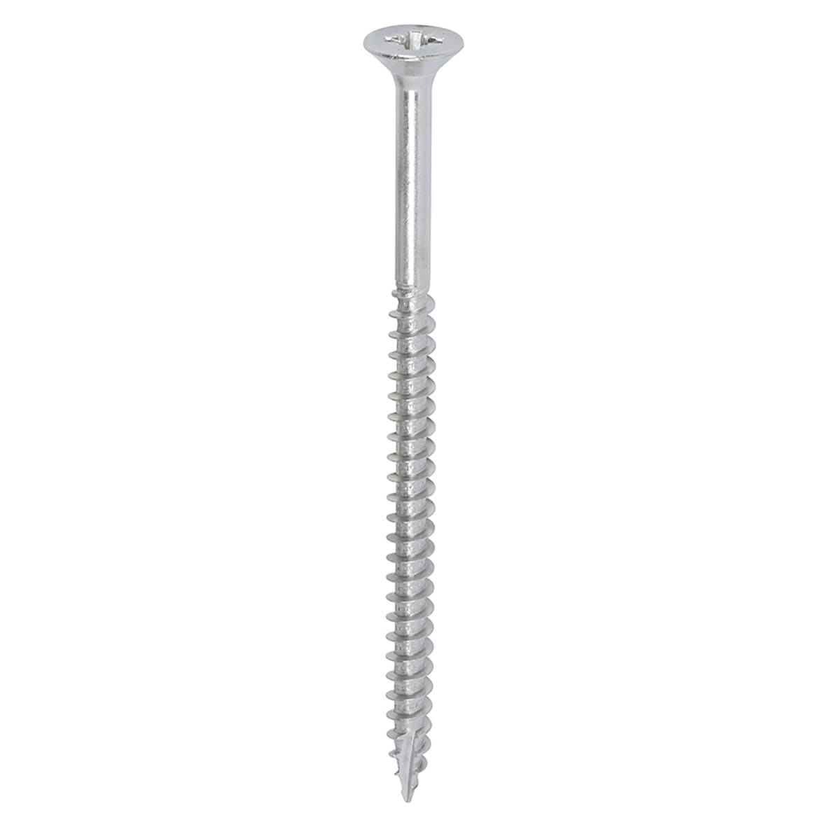 Classic Pozi Countersunk Wood Screws - 6.0 x 100mm - A2 Stainless Steel - Pack of 100 - view 3