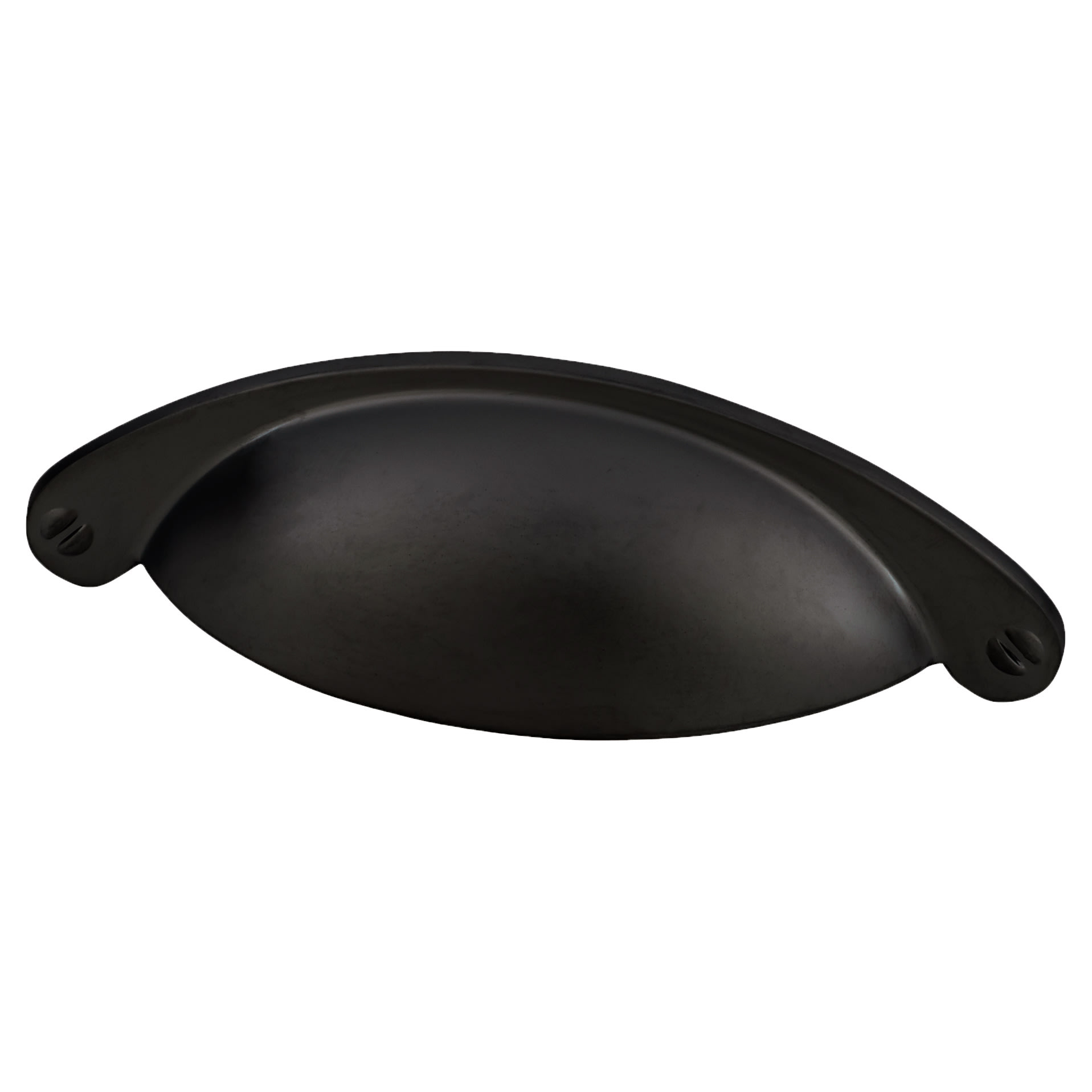 Chest Drawer Cabinet Cup Handle - 64mm Centres - Matt Black - view 2