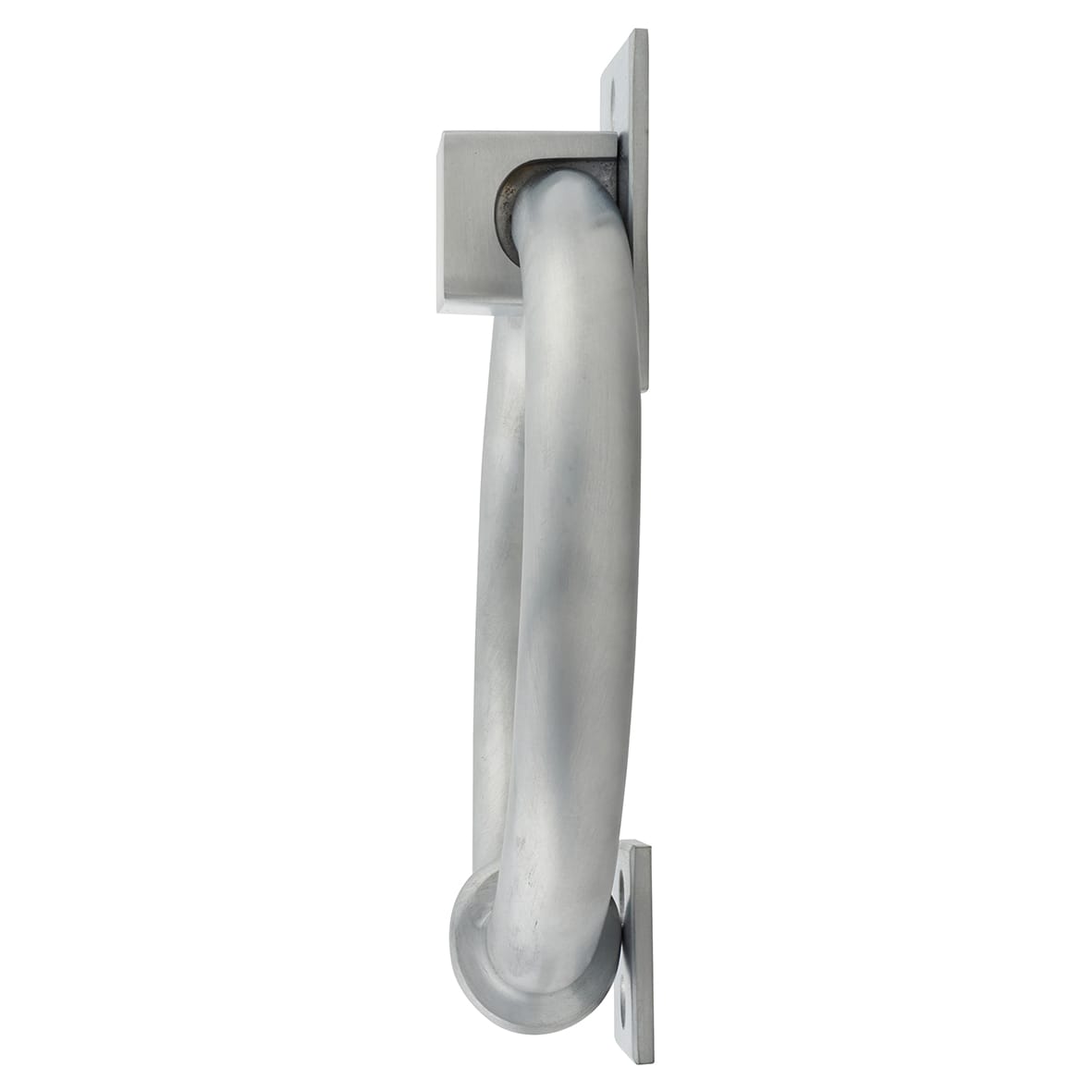 Ring Door Knocker - Satin Chrome - 140 x 120mm - view 2