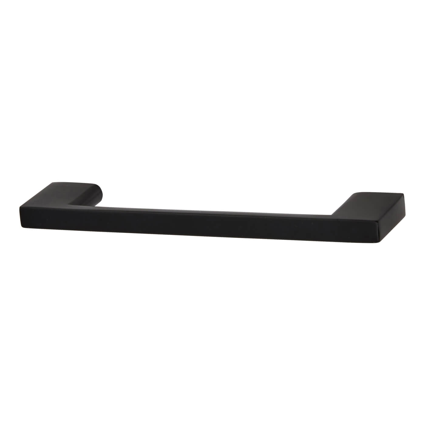 9mm Slim D-Bar Cabinet Pull Handle - 96mm Centres - Black - view 2