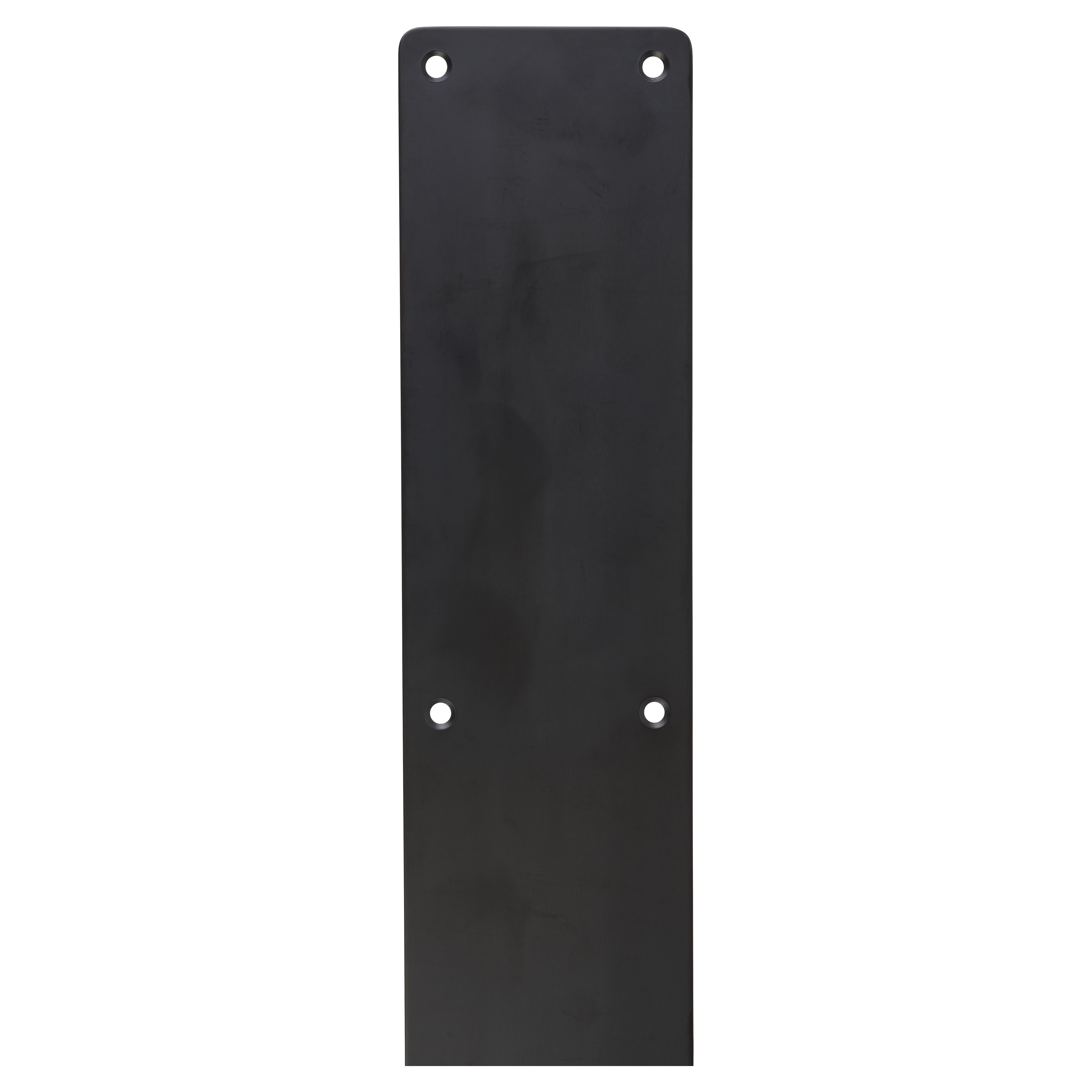 Stainless Steel Plain Finger Plate - 300 x 75 x 1.5mm - Matt Black - view 2