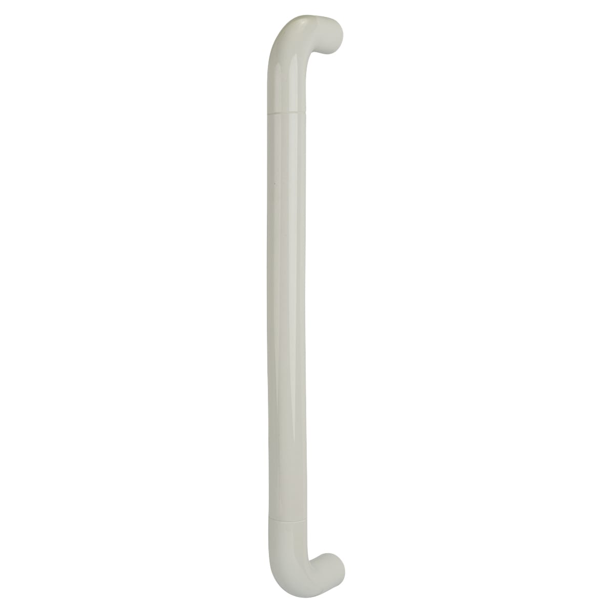 Diamond White Nylon D-Bar Door Pull Handle - Bolt Fix - 600mm c/c - view 2