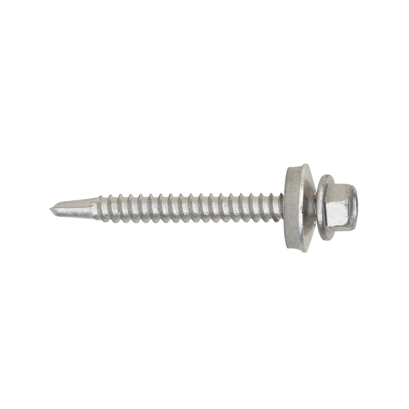 Self-Drilling Screws for Light Section Steel - 5.5 x 100mm - With Washer - Pack of 100 - view 2