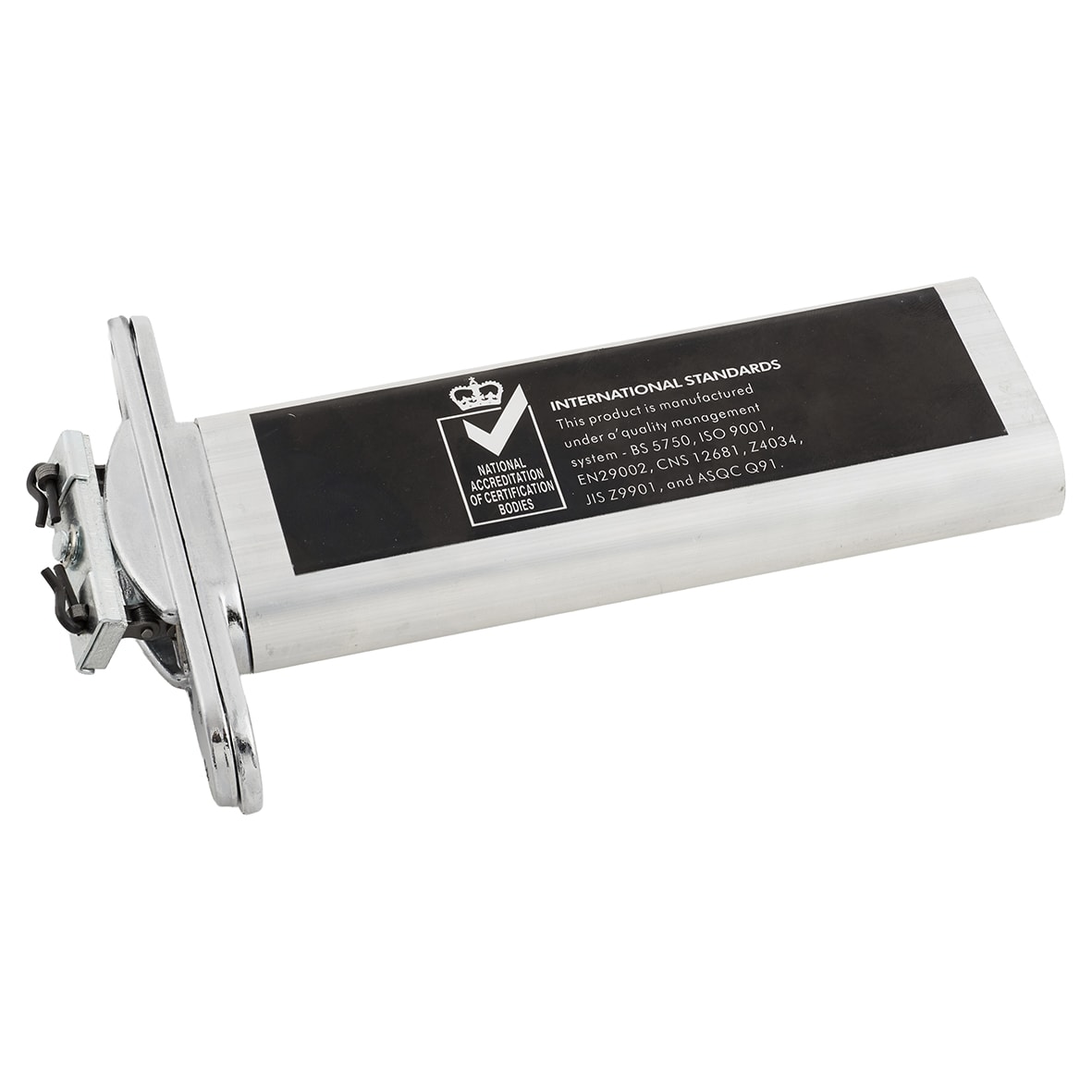 Numatic Concealed Jamb Door Closer - Radius Plate - Satin Chrome - view 7