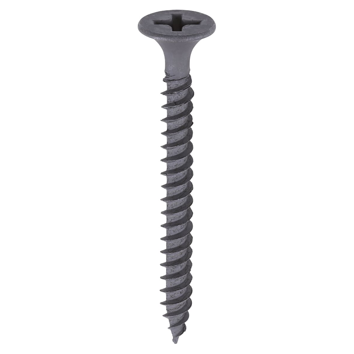 Fine Thread Bugle Head Drywall Screws - 3.5 x 38mm - Dark Grey Phosphate - Pack of 1000 - view 2