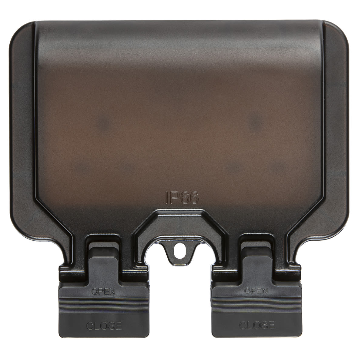 13A 2 Gang Switched Outdoor Weatherproof Socket with Remote Control - Black - view 5