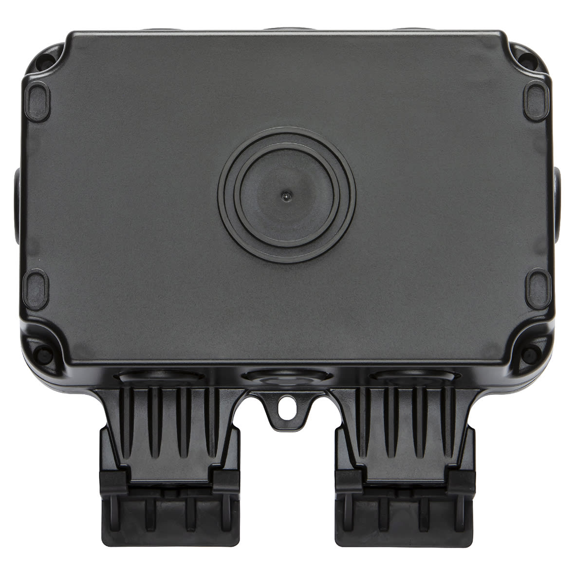 13A 2 Gang Switched Outdoor Weatherproof Socket with Remote Control - Black - view 6