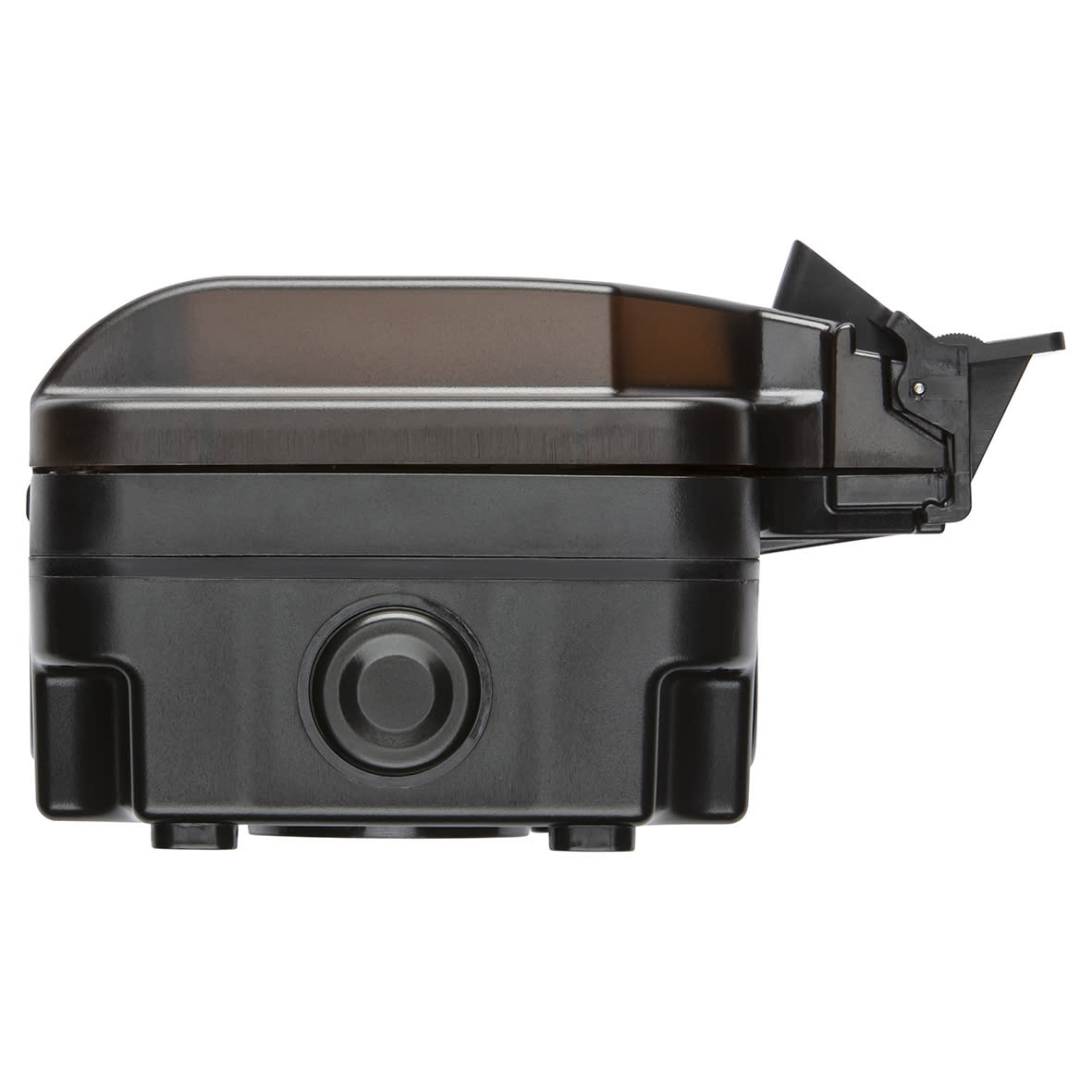 13A 2 Gang Switched Outdoor Weatherproof Socket with Remote Control - Black - view 7