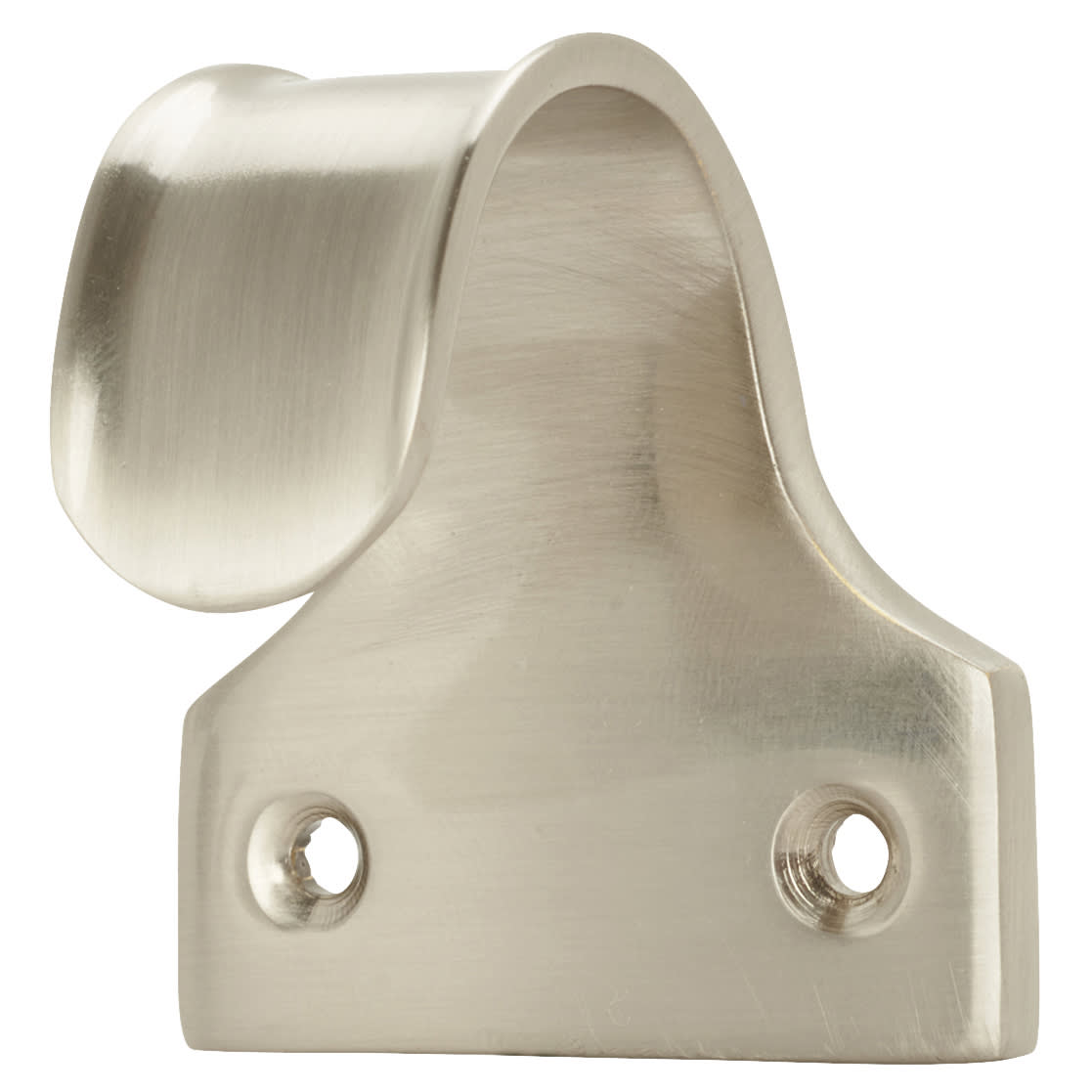 Budget Sash Window Finger Lift - 52 x 35mm - Satin Nickel - view 2