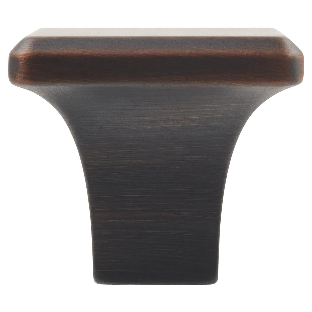 Crofts & Assinder Georgia Square Cabinet Knob - 32 x 32mm - American Copper - view 2
