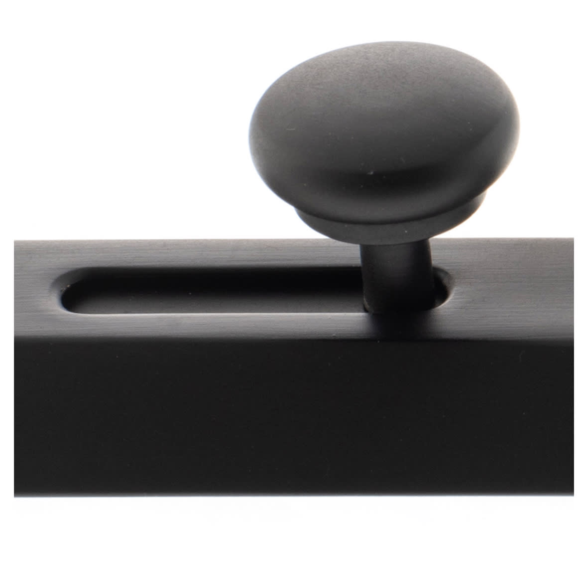 French Door Bolt/Flat Section Bolt - 100 x 35mm - Urban Dark Bronze - view 4