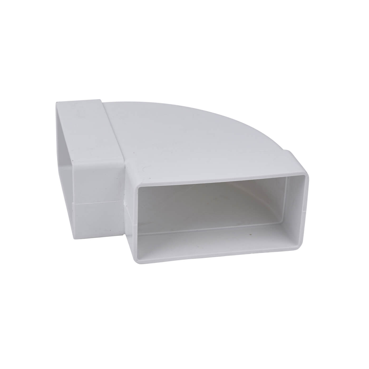 90° Flat Bend - 110 x 54mm - White - view 2