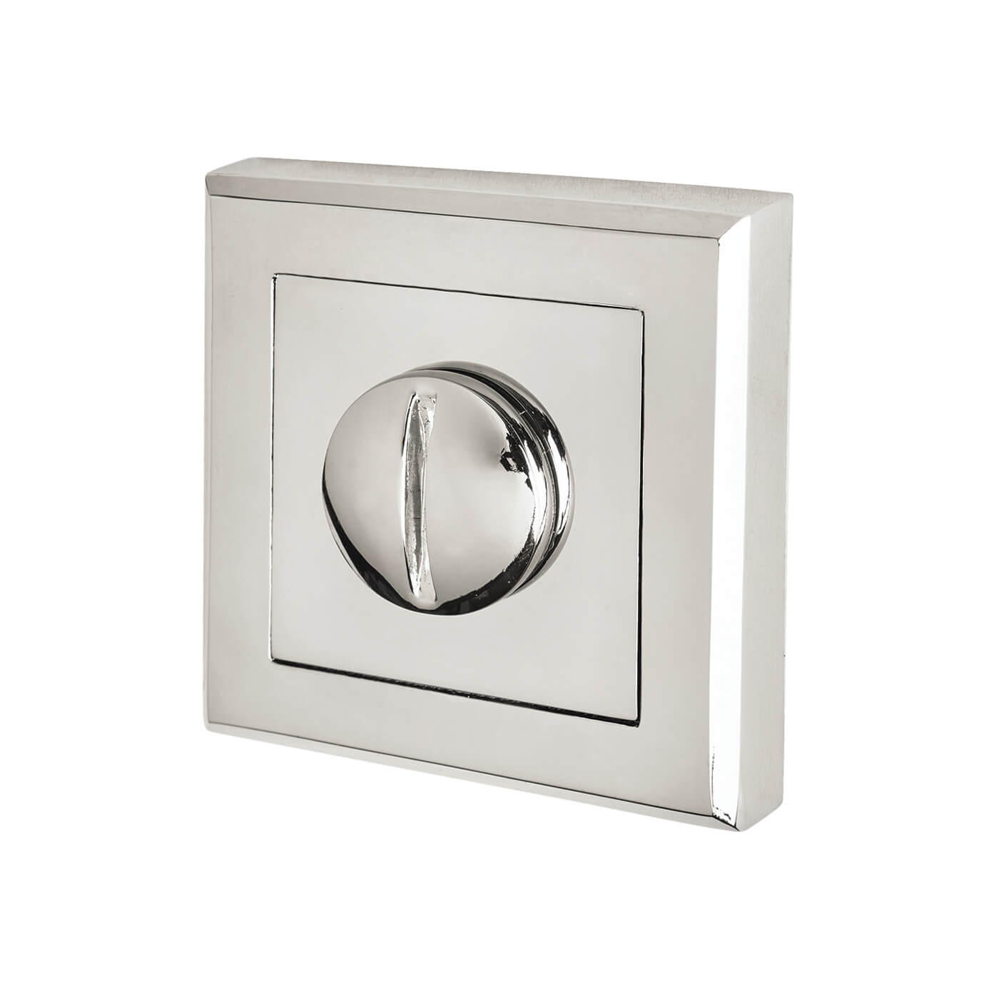 Square Bathroom Turn & Release - 52mm Diameter - Polished Chrome - view 4