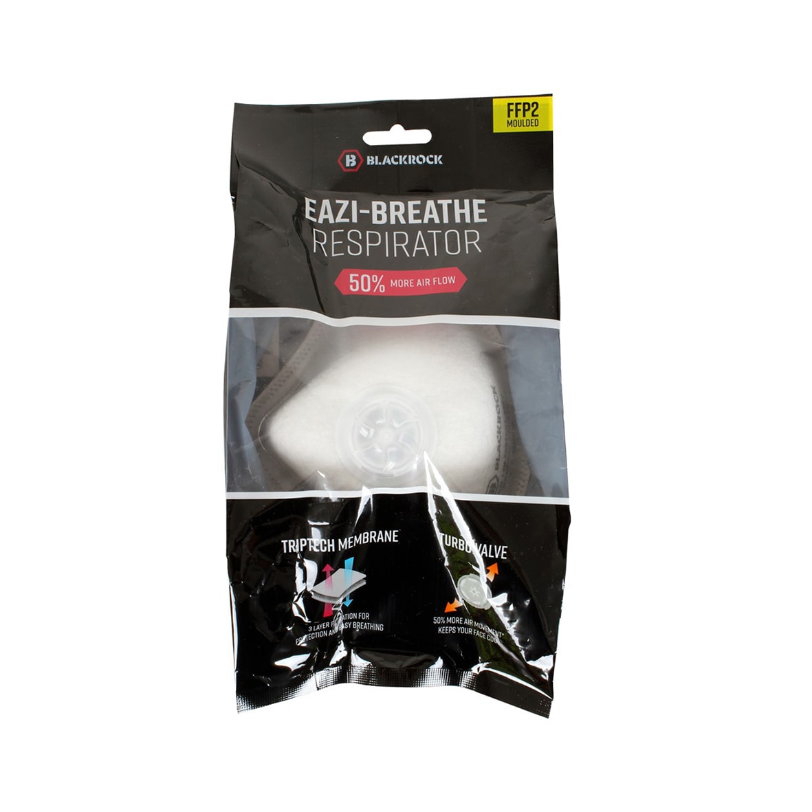 Eazi-Breathe Moulded Disposable Respirator Mask - - view 3