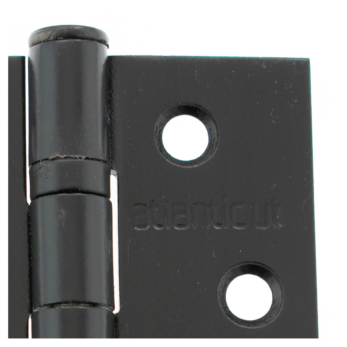 Twin Ball Bearing Grade 11 Butt Fire Door Hinge - 102 x 75 x 2.5mm - Matt Black - Pair - view 3