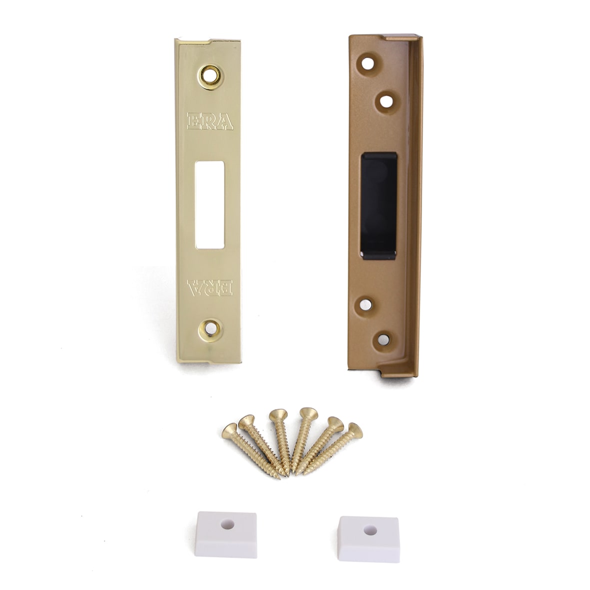 13mm Rebate Kit to suit Fortress:2007 5 Lever Deadlocks - Satin Chrome - view 3
