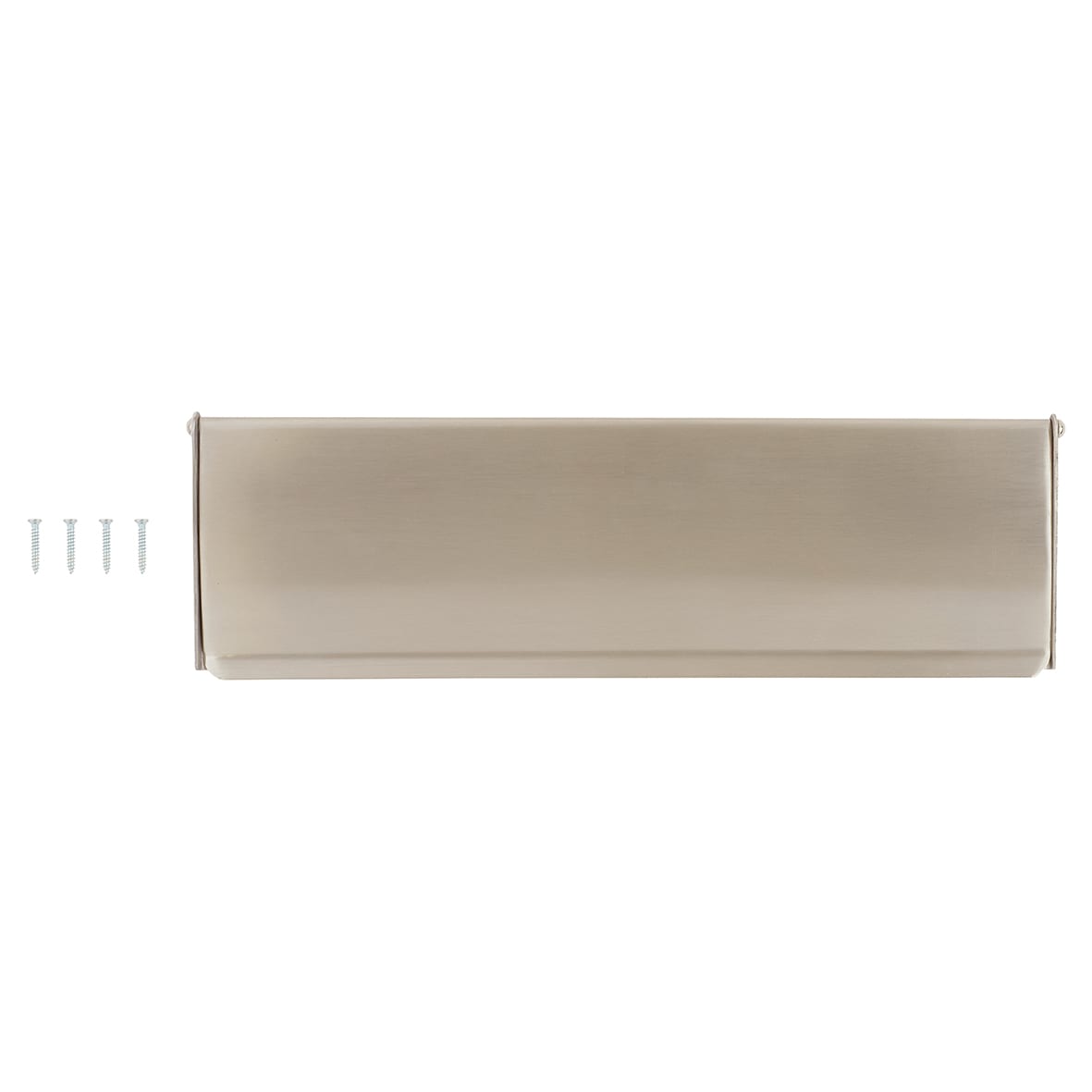Letter Tidy - 280 x 80mm - Satin Nickel - view 5