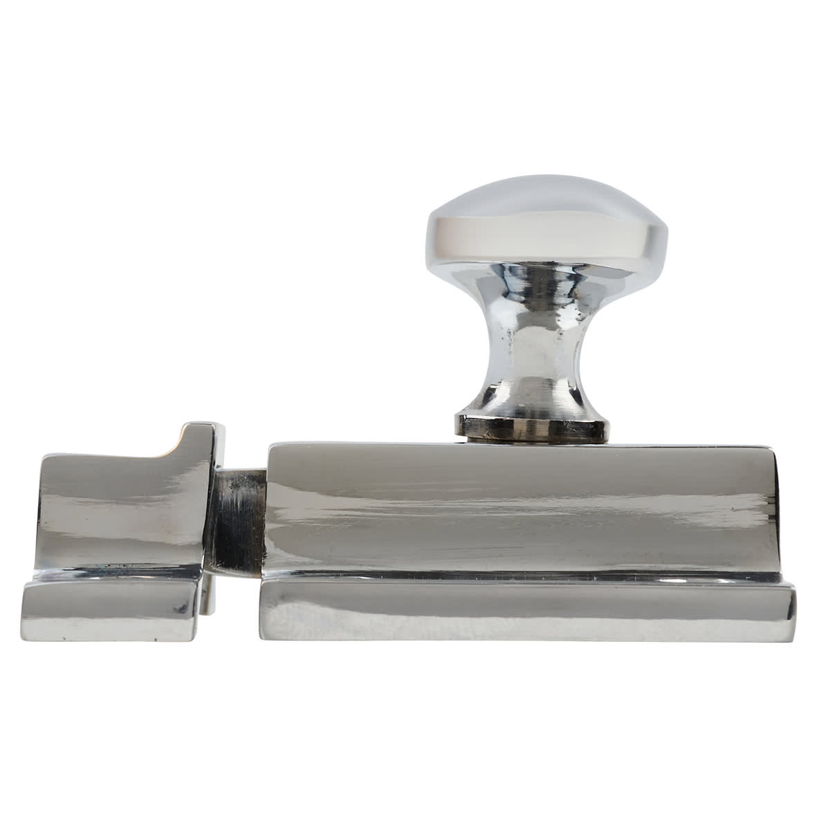 Box Style Cupboard Catch - 55 x 40 x 35mm - Polished Chrome - view 3