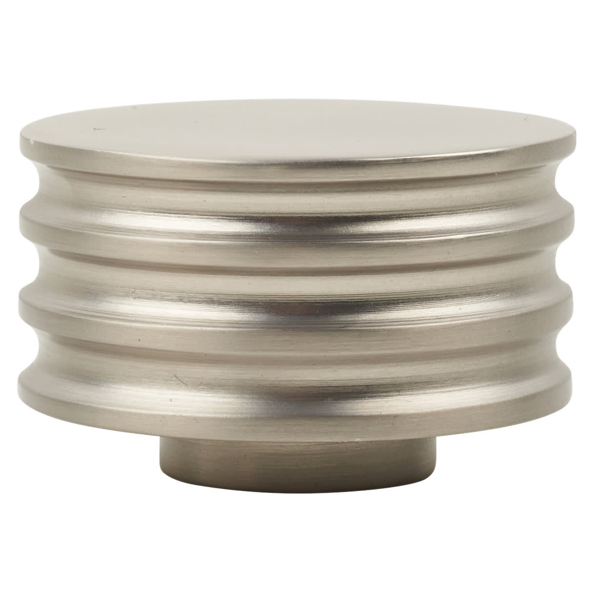 Hoxton Sturt Round Cabinet Knob - 40mm Diameter - Satin Nickel - view 2
