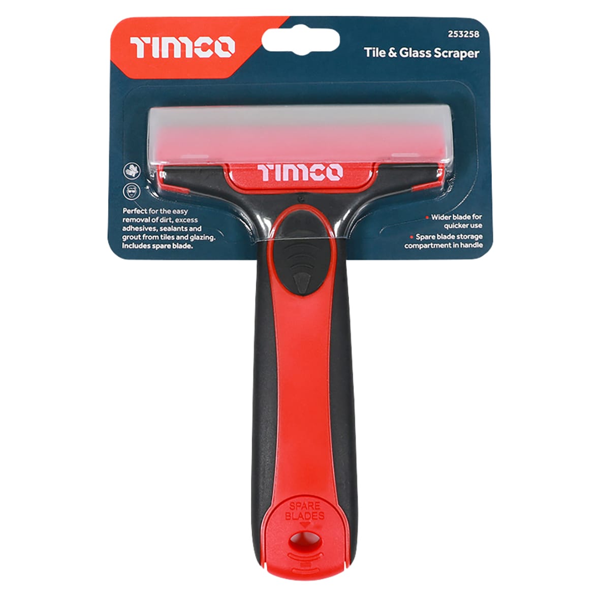 Tile & Glass Scraper - 3.94"/100mm Width - view 3