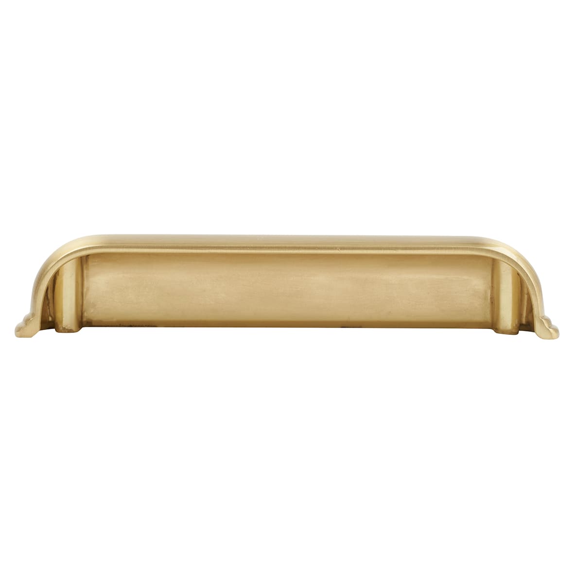 Crofts & Assinder Calgary Cabinet Cup Handle - 128mm Centres - Satin Brass - view 2