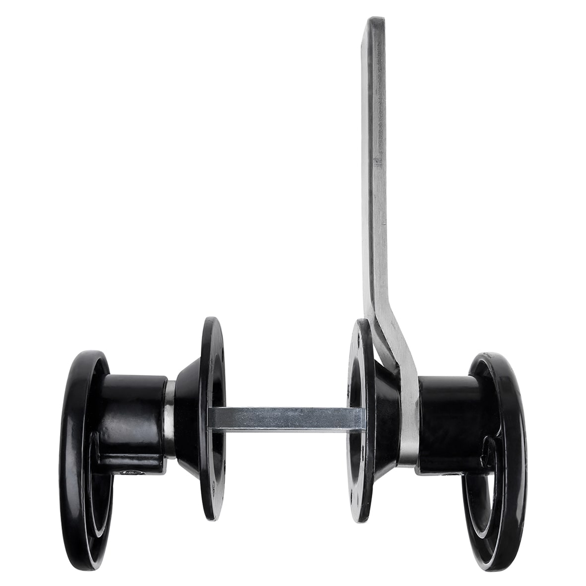 Advanced Heavy Duty Ring Gate Latch - 150mm Throw - Black Powder Coated - view 3
