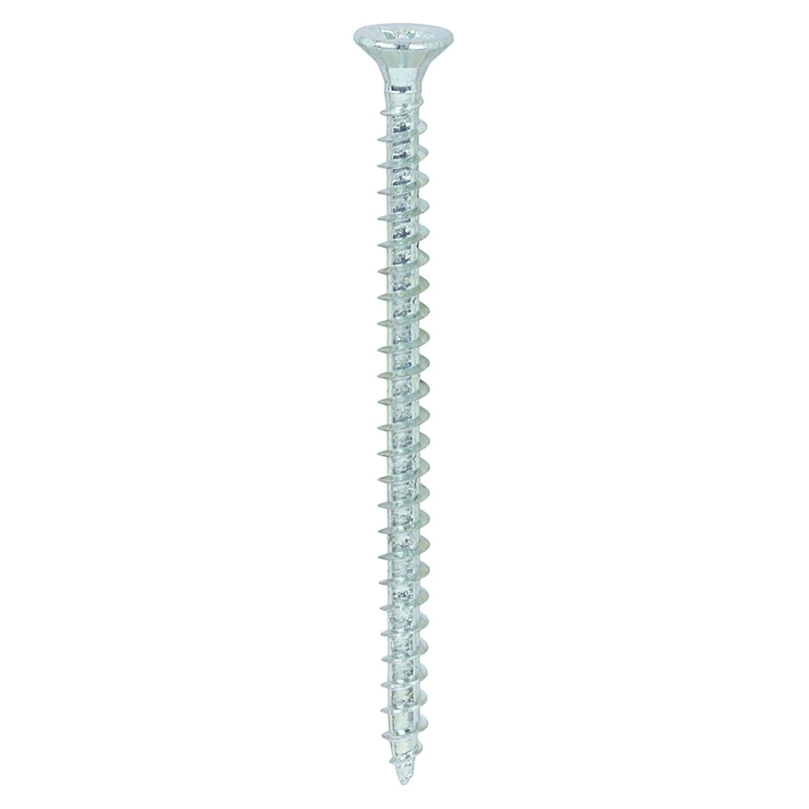 Solo Chippy Pozi Countersunk Wood Screws - 4.0 x 60mm - Zinc Plated - Pack of 200 - view 3