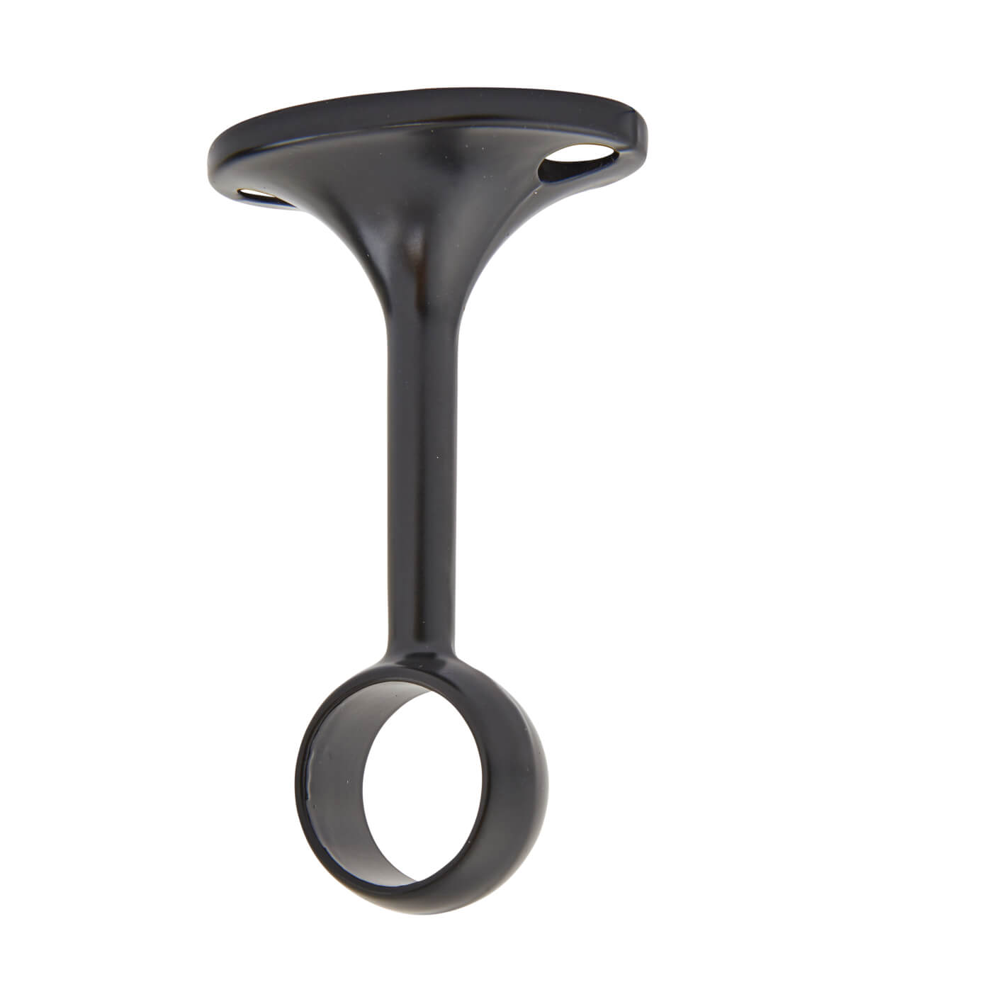 19mm Hanging Rail Centre Bracket - Black - view 2