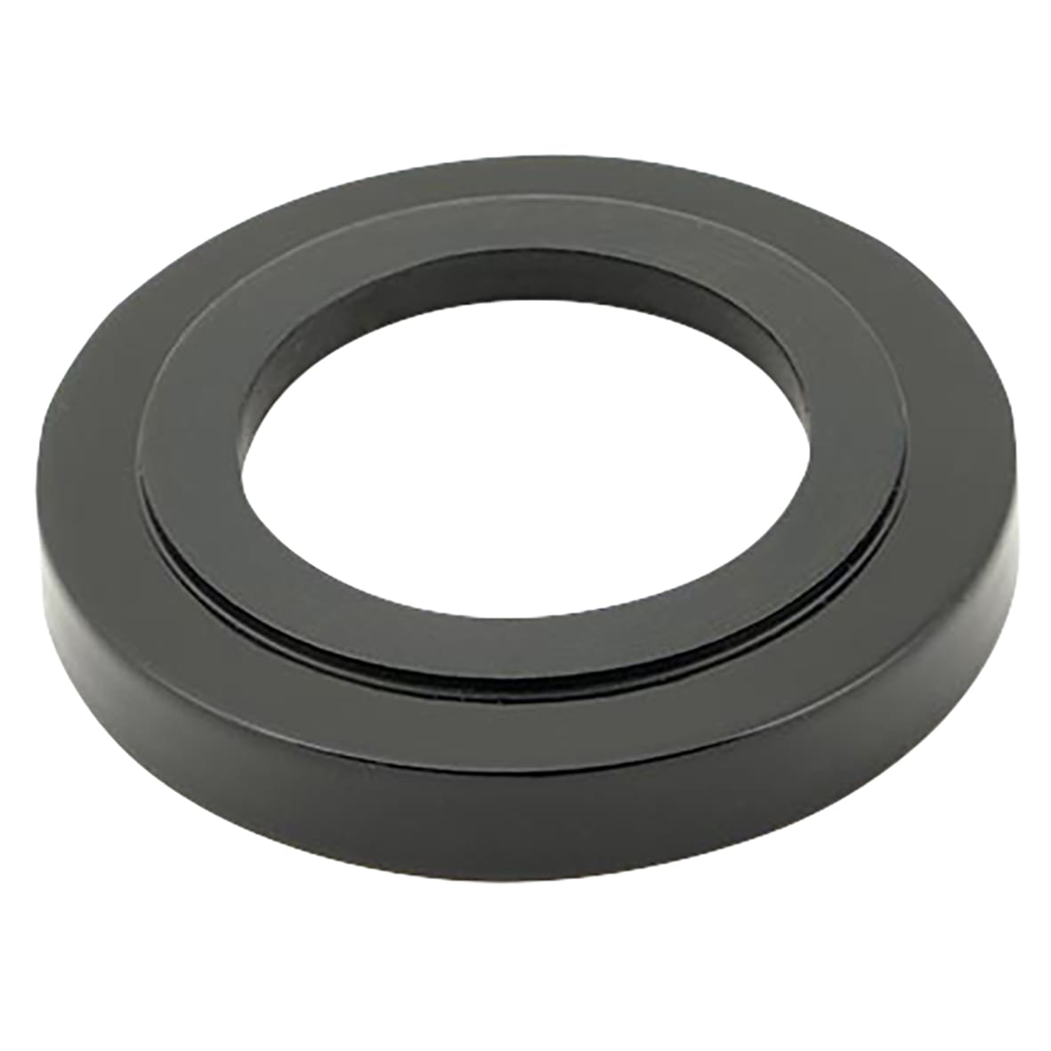 Black Door Handles on Round Art Deco Rose - Avon Range - view 3