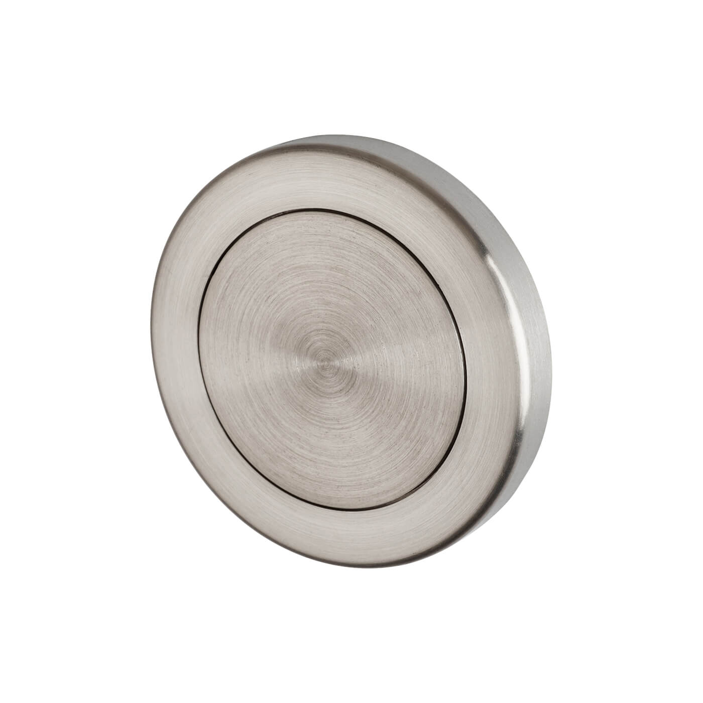 Escutcheon - 50mm Diameter - Blank - 316 Satin Stainless Steel - view 2