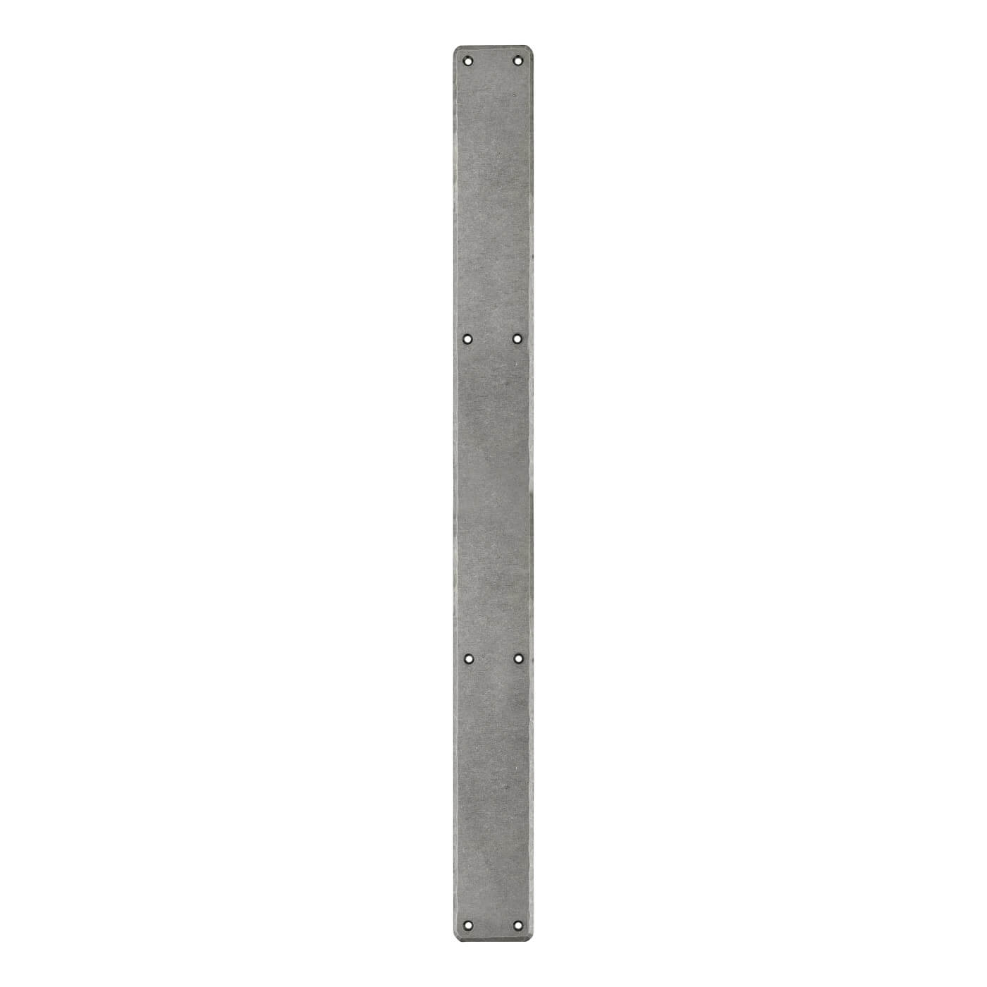Steel Plain Finger Plate - 800 x 66 x 5mm - Pewter - view 2