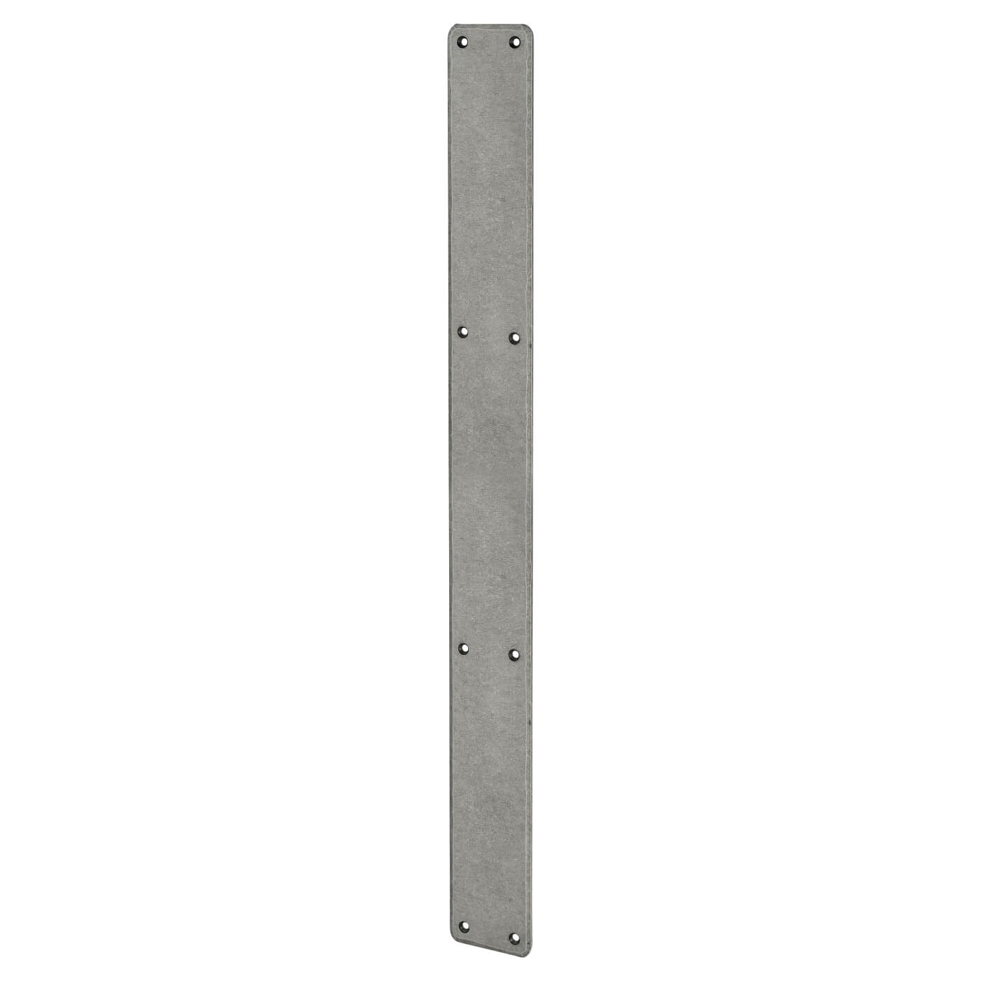 Steel Plain Finger Plate - 800 x 66 x 5mm - Pewter - view 3