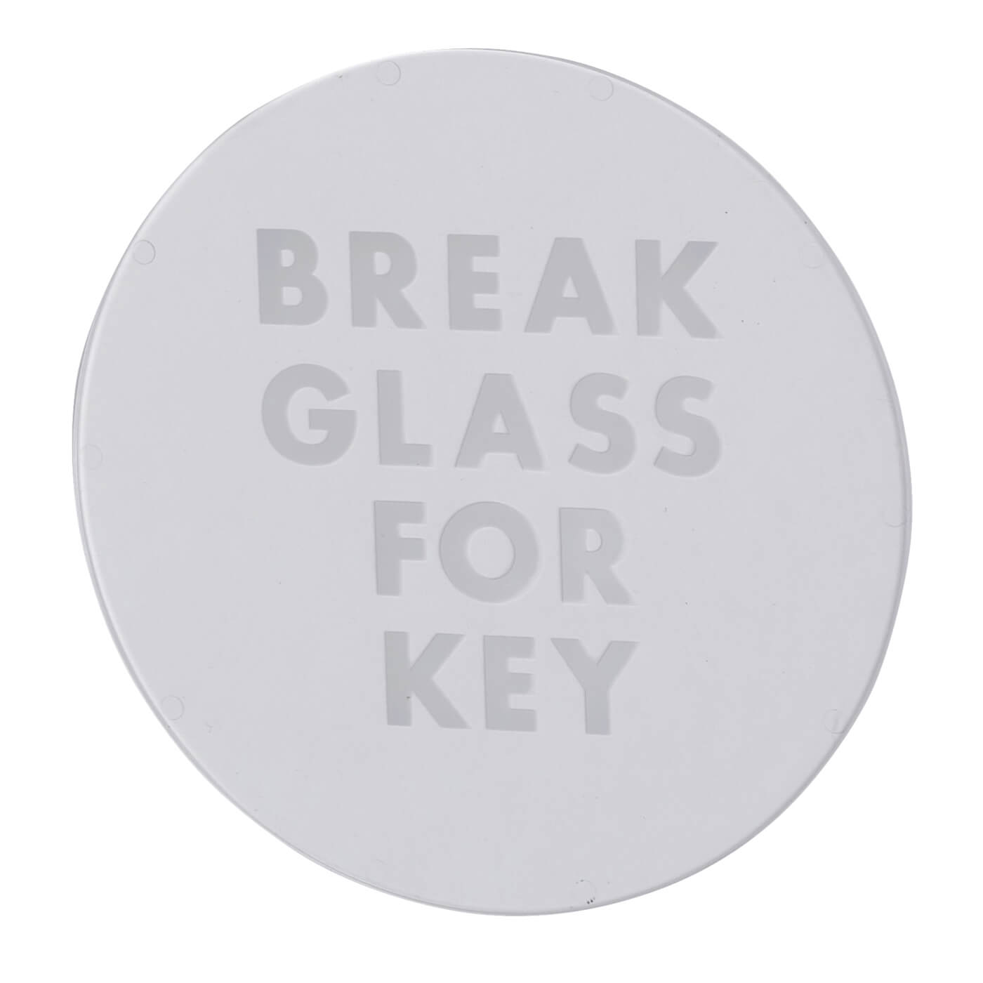 Replacement Glass - Break Glass for Key - Round - Pack of 5 - view 2