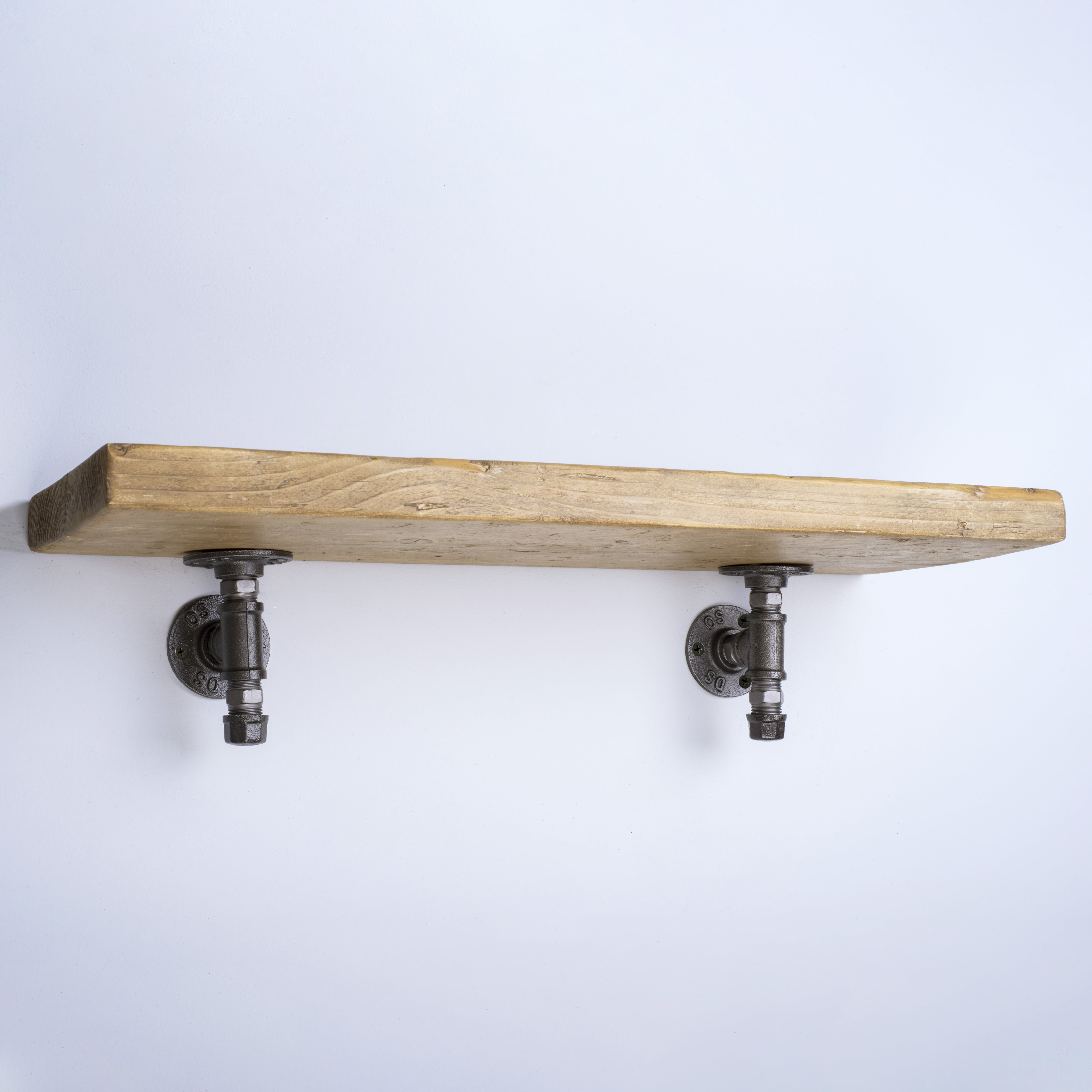 1/2" Pipe Shelf Bolted Bracket Kit - Grey - Pack of 2 - view 2
