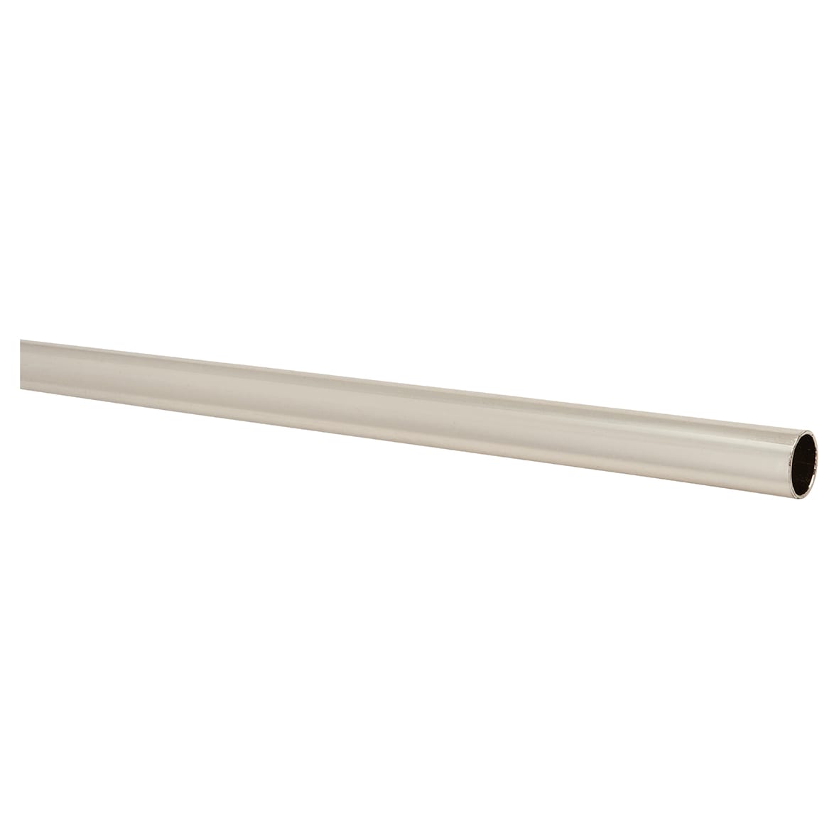 Stair Rod with Plain Finials - 900mm Length - Polished Nickel - view 3