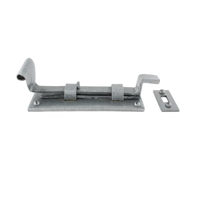 Pewter Necked Barrel Bolt - 114 x 36mm - view 2