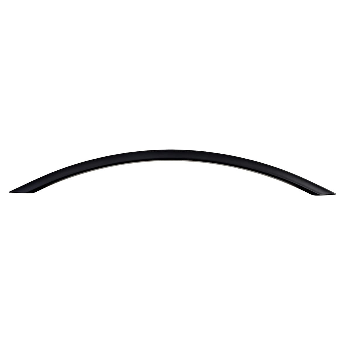 Libra Bow Cabinet Pull Handle - 192mm Centres - Matt Black - view 2