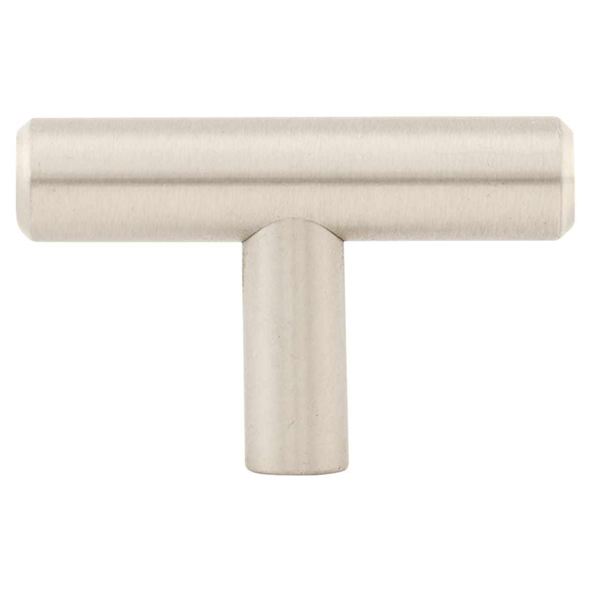 12mm T-Bar Cabinet Knob - 50 x 32mm - Satin Nickel - view 2